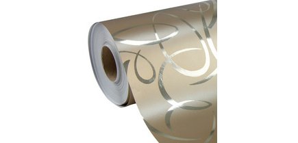 <em>Geschenkpapier ‚Arabeske Gold‘, auf Rolle</em>