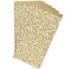 Pochette en papier à fond plat 'Fleurs'