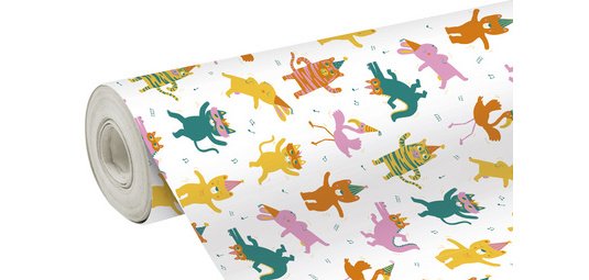 Geschenkpapier 'Good vibes' groot formaat