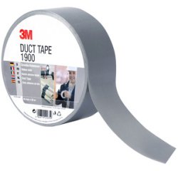 Economy Ruban adhésif toilé 1900, 50 mm x 50 m, noir