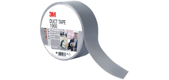 Economy Ruban adhésif toilé 1900, 50 mm x 50 m, noir