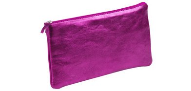 CUIRISÉ - Trousse plate 11x22 cm - Vert