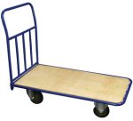 Chariot, plateau en bois, capacité de charge: 400 kg