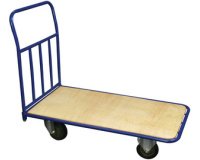 Chariot, plateau en bois, capacité de charge: 400 kg