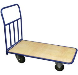 Chariot, plateau en bois, capacité de charge: 400 kg