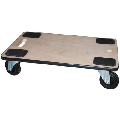 Rolplateau met houten plateau Safetool