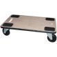 Rolplateau met houten plateau Safetool