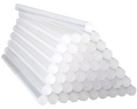Bâton de colle type H, 50 pièces, transparent