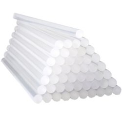 Bâton de colle type H, 50 pièces, transparent