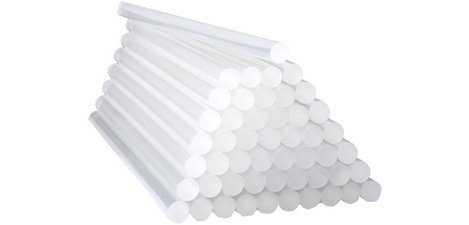 Bâton de colle type H, 50 pièces, transparent