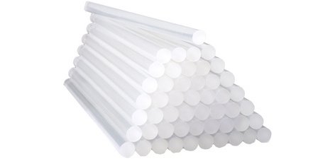 Bâton de colle type H, 50 pièces, transparent