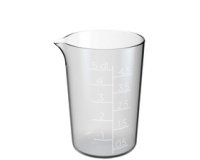 Bol mesureur, 0,5 litre, transparent