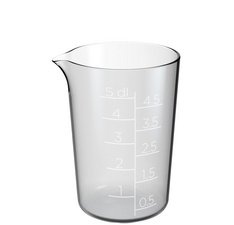 Bol mesureur, 0,5 litre, transparent