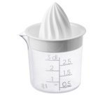 Presse-agrumes, transparent/blanc