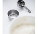 Cuillère doseuse, acierinoxydable, set de 4