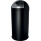 Poubelle en métal 'the dome', 30 litres, noir