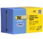 Agrafes 73/8 mm, acier inoxydable, 5.000 pièces