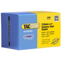 Agrafes 73/8 mm, acier inoxydable, 5.000 pièces