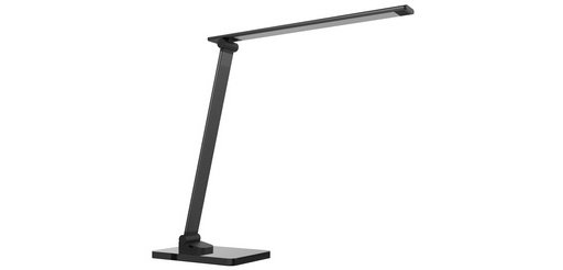 POPY LED desk lamp, dimmable, glass base