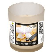 FLAVOUR by Gala Bougie parfumée, 'Sandalwood-Vanilla'