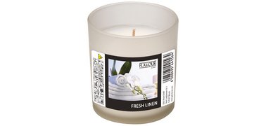 FLAVOUR by Gala Bougie parfumée, 'Fresh Linen'