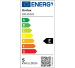 Unilux bureaulamp Linka, zwart