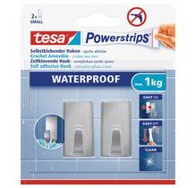 Powerstrips Crochet ZOOM WATERPROOF Large, métal