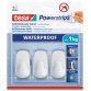 Powerstrips Crochet WATERPROOF Small, plastique, blanc