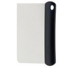 Pastry scraper, black/white