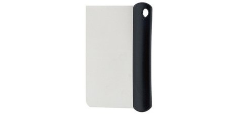 Pastry scraper, black/white