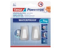 Powerstrips Crochet WATERPROOF Small, métal/plastique