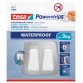 Powerstrips Duo haken WATERPROOF, metaal/plastic