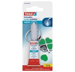 Colle instantanée, liquide, en tube, 4,5 g