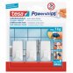 Haakje Powerstrips, small, rechthoekig, wit