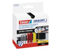 On & Off Bande auto-agrippante Extra Strong, noir