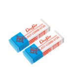 Gomme en plastique PLAST COMBI, carte blister de 2