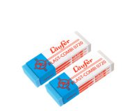 Gomme en plastique PLAST COMBI, carte blister de 2