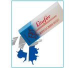 Gomme en plastique PLAST COMBI, carte blister de 2