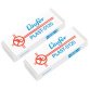 Gomme en plastique PLAST-0120, carte blister de 2