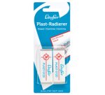 Gomme en plastique PLAST-0120, carte blister de 2