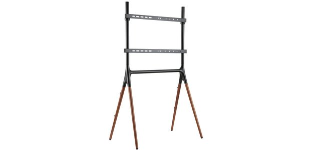 Standaard voor televisie, 124,46 - 177,80 cm, zwart.