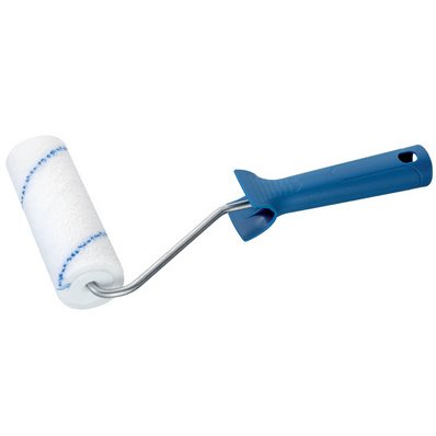 Verfroller voor kleine oppervlakken 'Blauwe draad', 100 mm