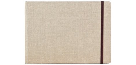 Goldline Travel Notebook, A5, beige