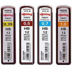 Etui de mines pour porte-mines Tikky 1,0 mm