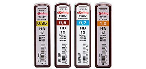 Etui de mines pour porte-mines Tikky 1,0 mm