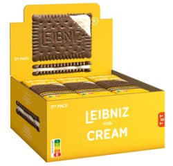 Biscuit double choc 'Keks'n Cream Milk', présentoir