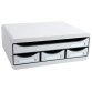Module de classement Toolbox 4 tiroirs Office - Gris lumière