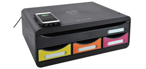 Module de classement TOOLBOX MINI QI, 4 tiroirs,