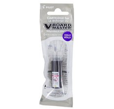 Recharge pilot v-board master recycle pointe ogive fine     large et biseautee coloris    violet