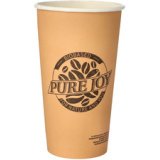 Gobelet en carton 'pure', 0,5 l, nature